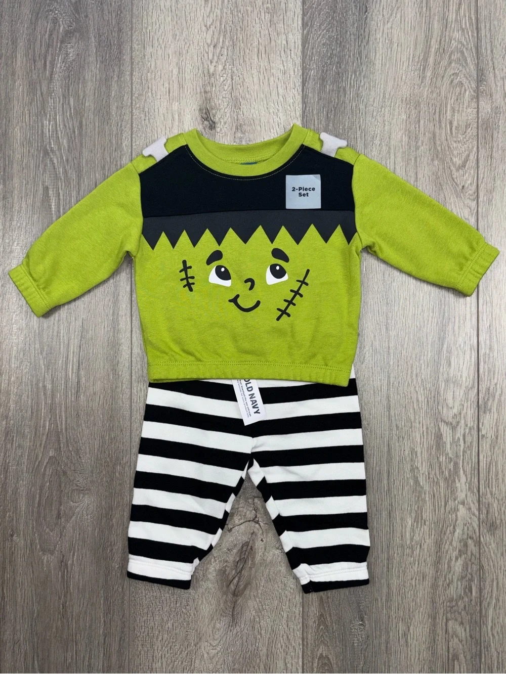Old Navy Halloween Frankenstein Outfit 3-6 Months